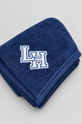 LH Navy Fleece Blanket