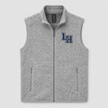 LH Full Zip Heathered Grey Vest