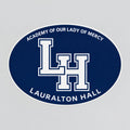 Oval Car Sticker