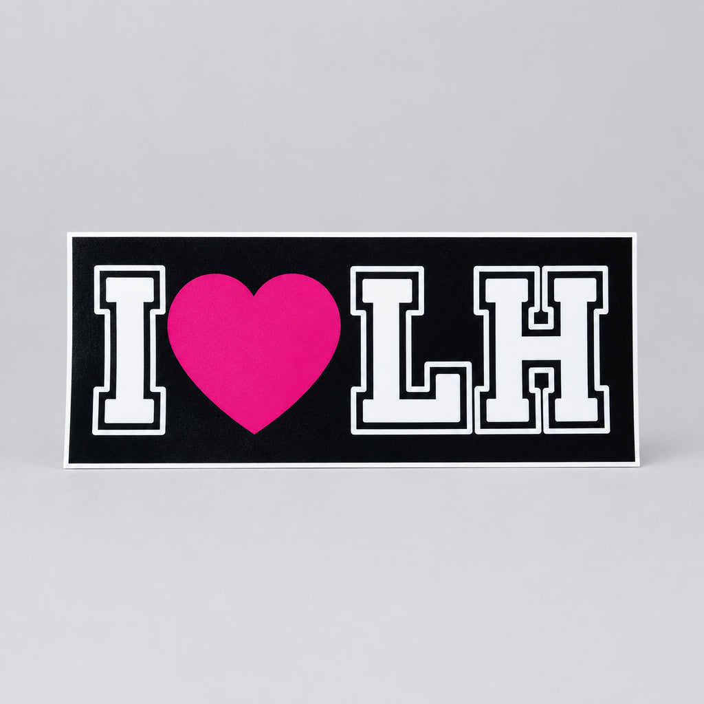 I Love LH Sticker