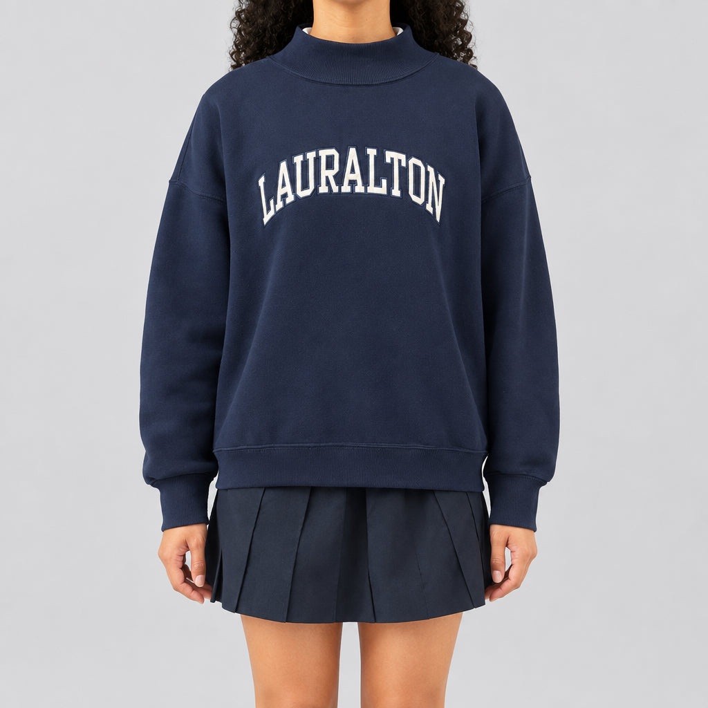 Lauralton Mock Neck Sweatshirt